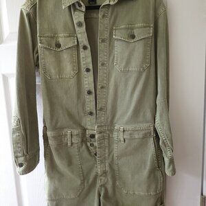 Current/Elliott short denim jumpsuit. NEVER WORN!